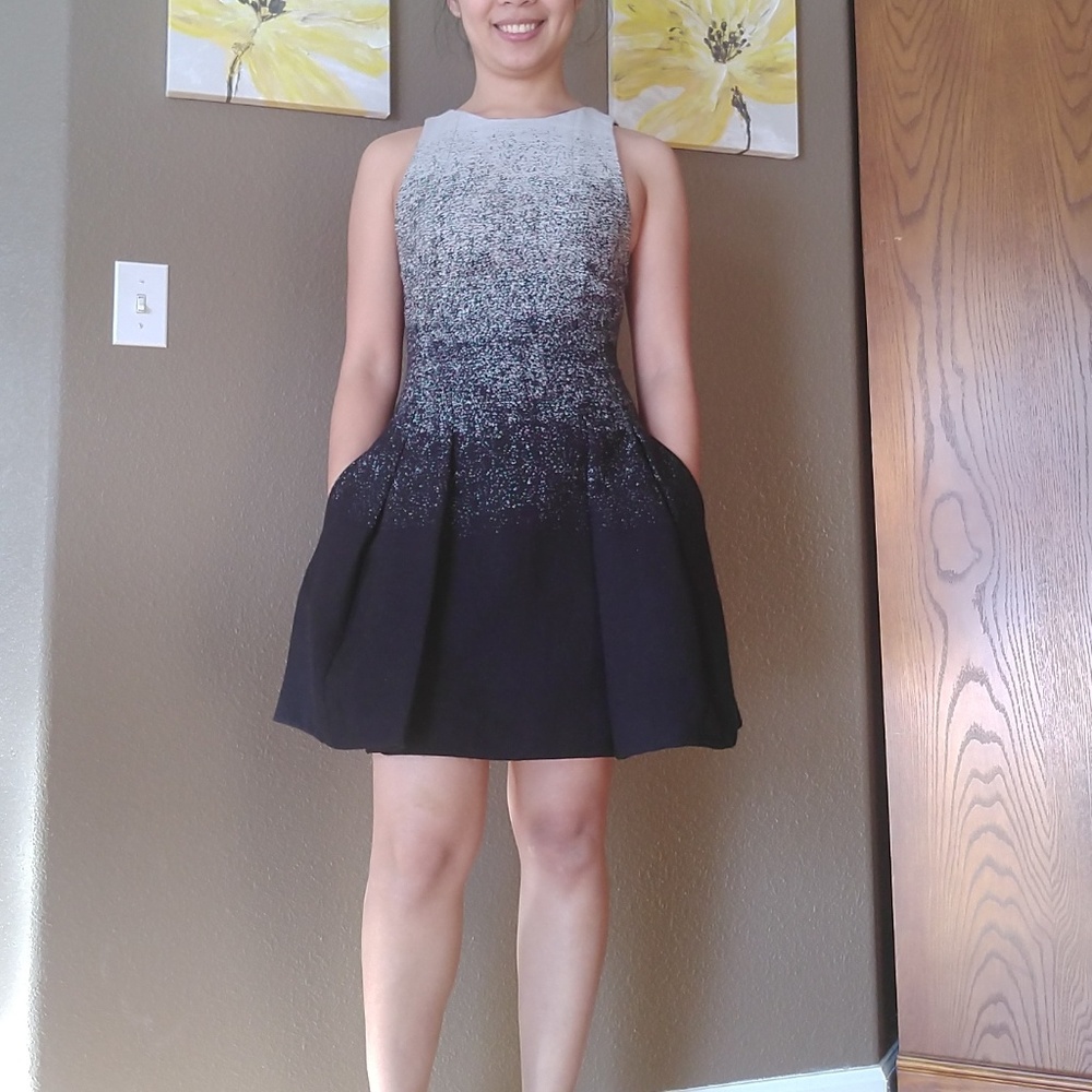 Armani Exchange Ombre Flare Dress